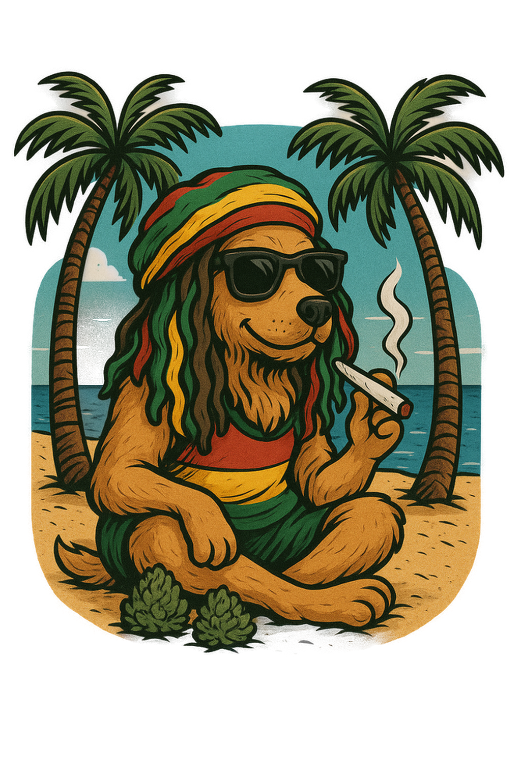 Reggea Dog T-Shirt