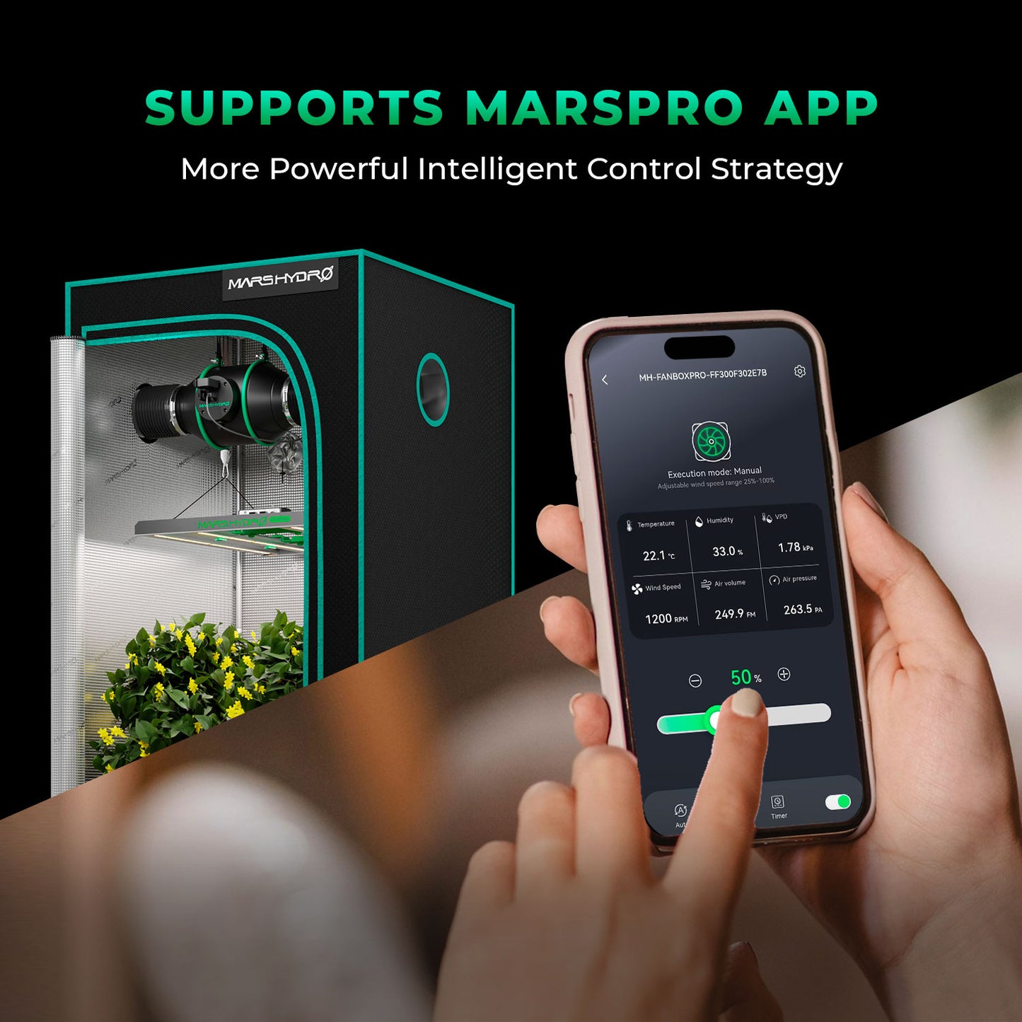 Mars Hydro iFresh Abluftset - Bavarian Cannaseur