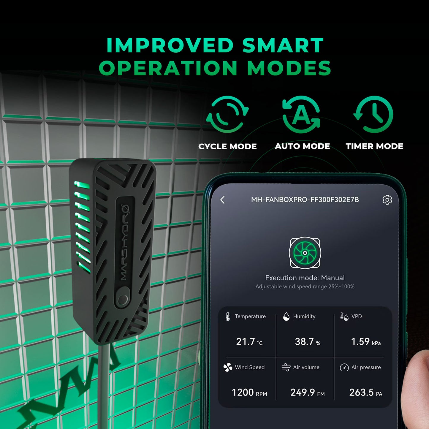 Mars Hydro iFresh Abluftset - Bavarian Cannaseur