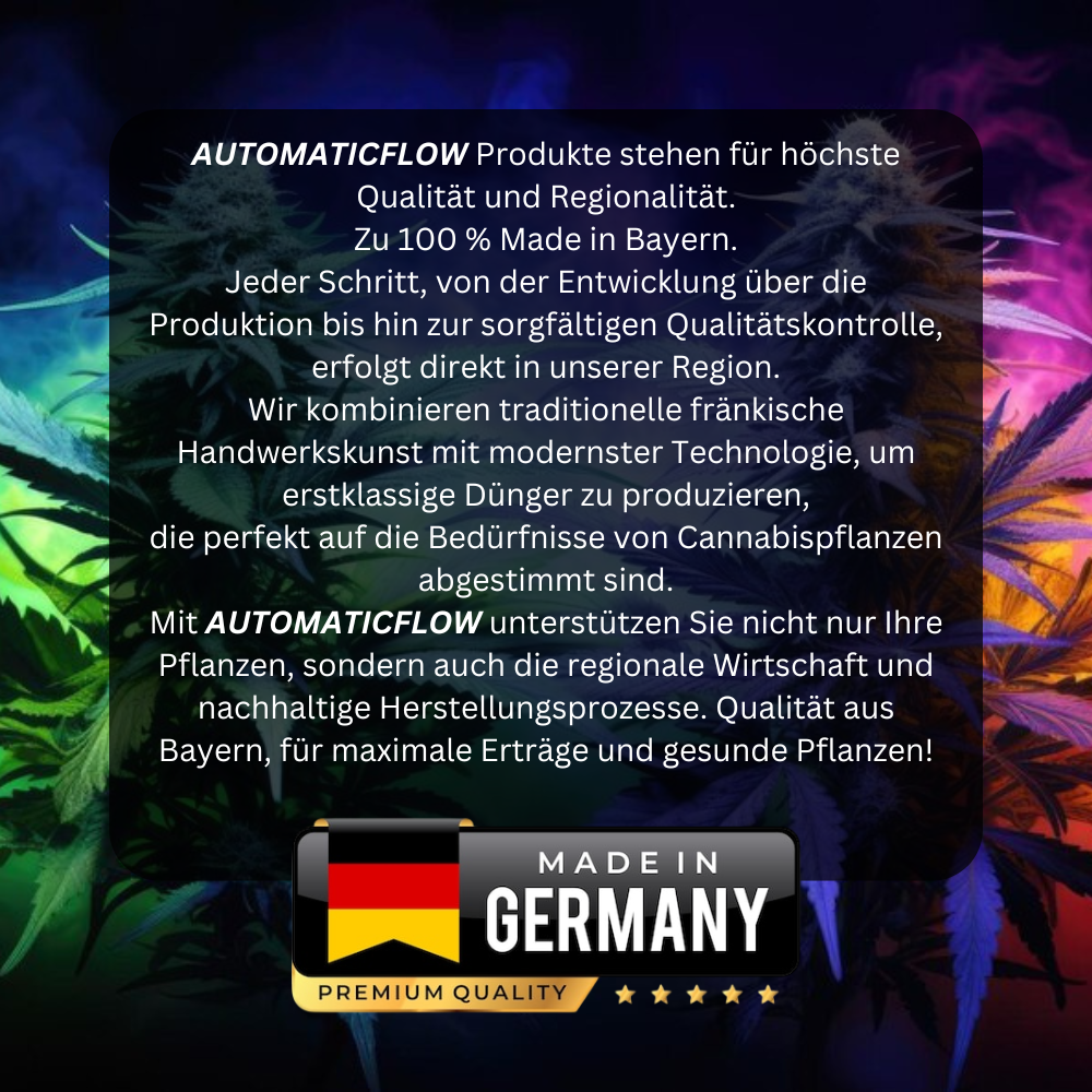 EASY AUTOFLOWERING CANNABIS BOOSTER COMPLETE MIX Liquid SATIVA - Bavarian Cannaseur