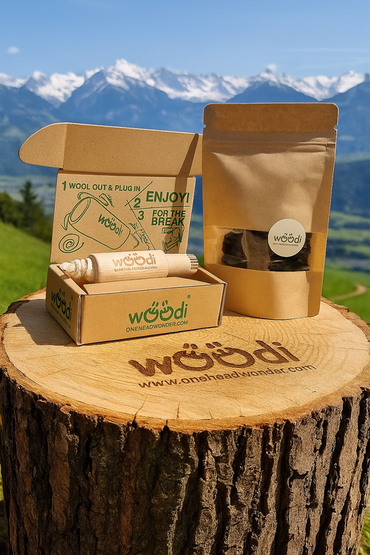 🌿 Wöödi – der coole Aktivkohlefilter für Bong und Shisha - Bavarian Cannaseur