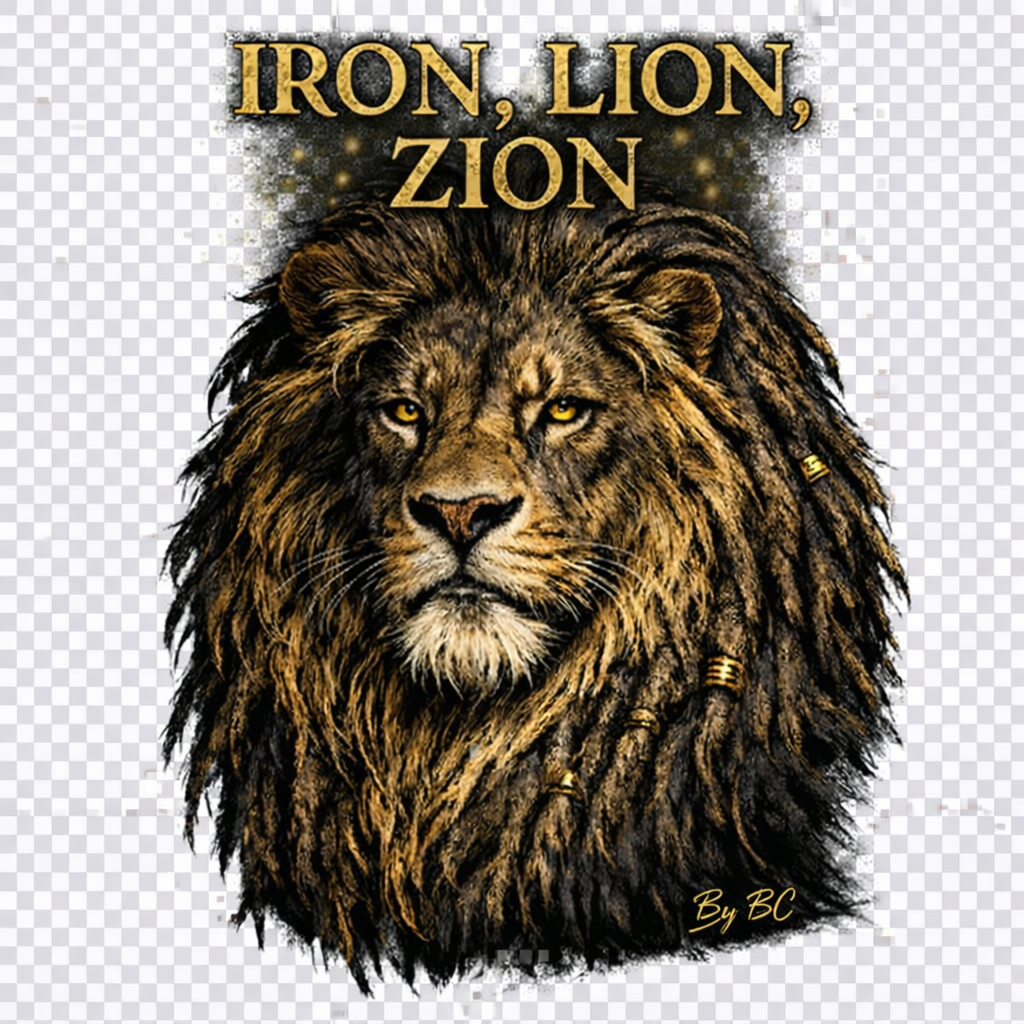 Iron Lion Zion T-Shirt – Reggae & Cannabis Lifestyle Design | Bavarian Cannaseur - Bavarian Cannaseur
