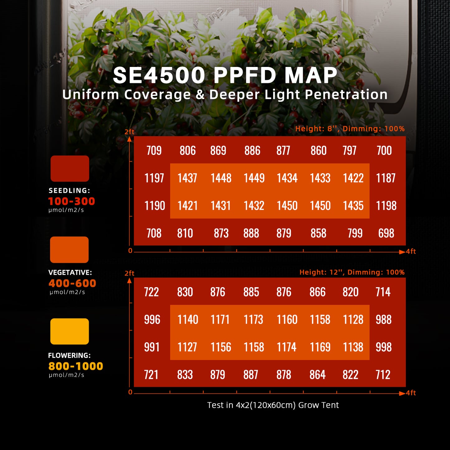 Spider Farmer SE-Serie LED Grow Light