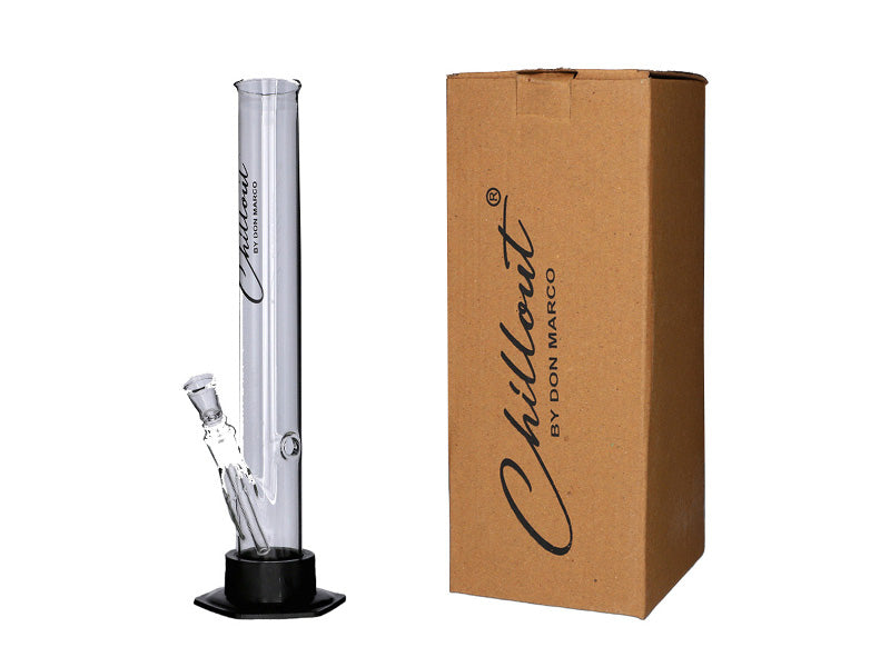 💧 Klassik Glasbong – 35 cm Power in transparentem Glas - Bavarian Cannaseur