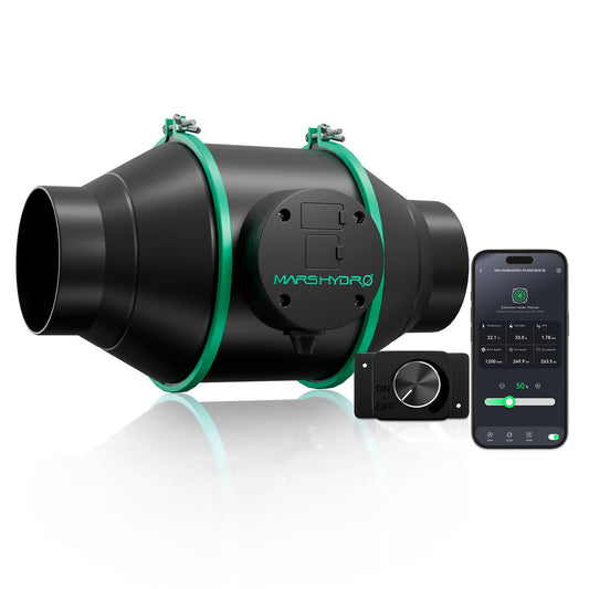 Mars Hydro iFresh Rohrlüfter mit App-Steuerung - Bavarian Cannaseur