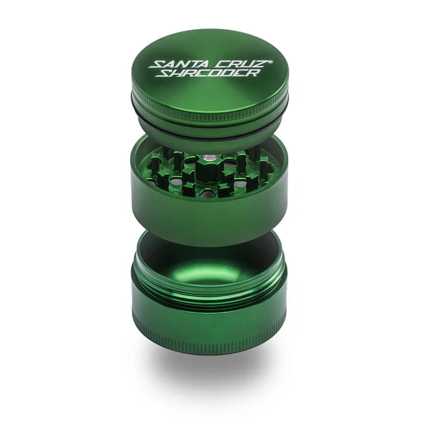 Santa Cruz Shredder 3-teilig – Aluminium Grinder, Ø 54 mm - Bavarian Cannaseur