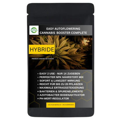 EASY AUTOFLOWERING CANNABIS BOOSTER COMPLETE MIX PACK
