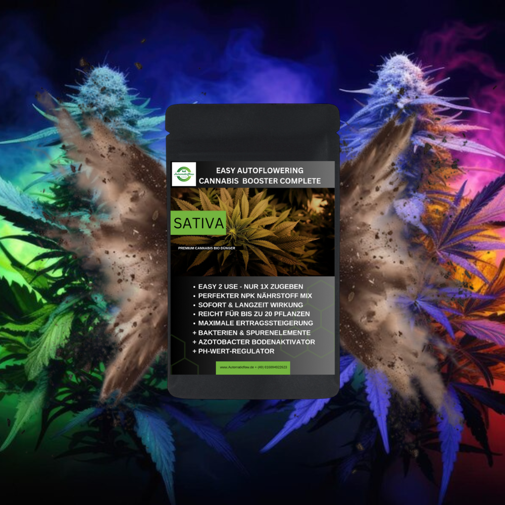EASY AUTOFLOWERING CANNABIS BOOSTER COMPLETE MIX SATIVA - Bavarian Cannaseur
