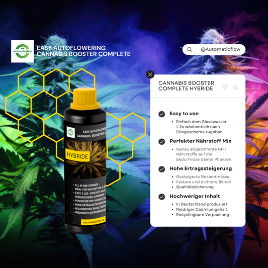 EASY AUTOFLOWERING CANNABIS BOOSTER COMPLETE MIX LIQUID HYBRIDE
