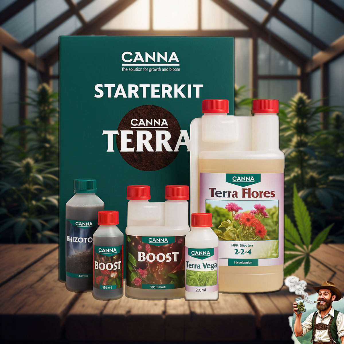 Canna Terra Starterkit - Bavarian Cannaseur