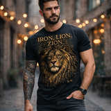 Iron Lion Zion T-Shirt – Reggae & Cannabis Lifestyle Design | Bavarian Cannaseur - Bavarian Cannaseur