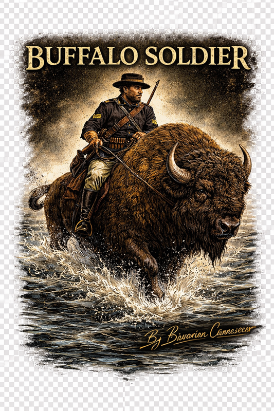 Buffalo Soldier T-Shirt | Reggae & Cannabis Lifestyle | Bavarian Cannaseur - Bavarian Cannaseur