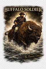 Buffalo Soldier T-Shirt | Reggae & Cannabis Lifestyle | Bavarian Cannaseur - Bavarian Cannaseur