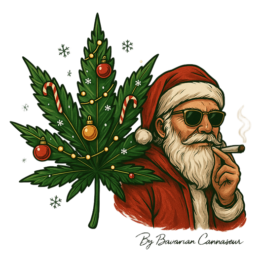 Bavarian Cannaseur – High Christmas Edition T-Shirt - Bavarian Cannaseur