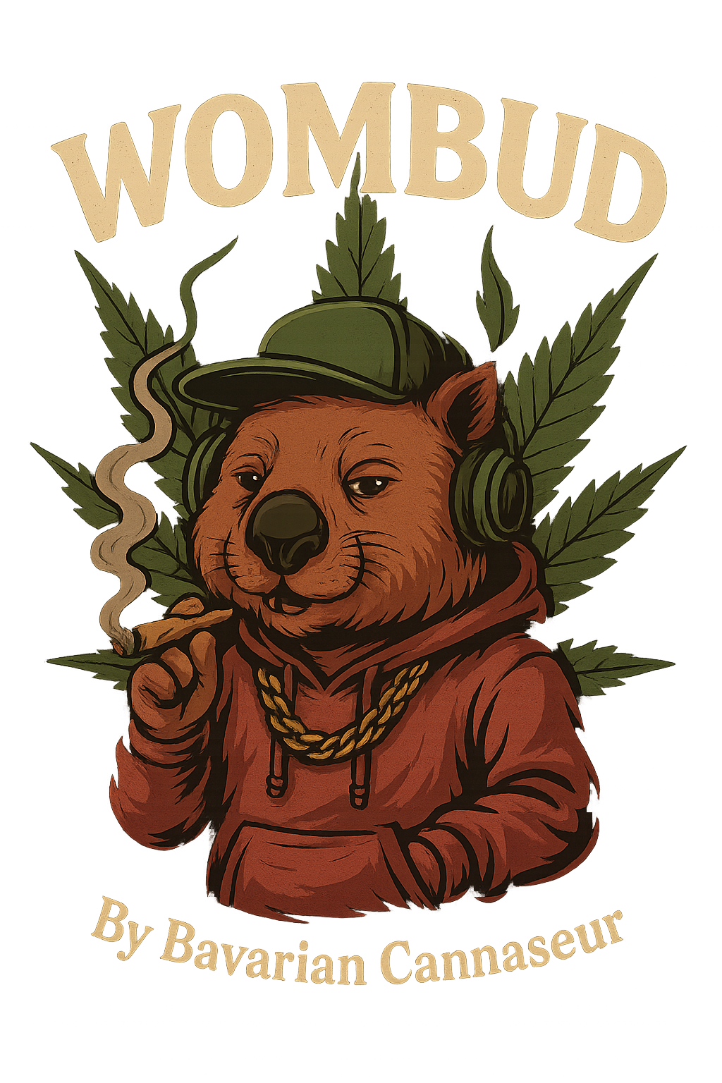 Bavarian Cannaseur – WOMBUD Edition T-Shirt - Bavarian Cannaseur