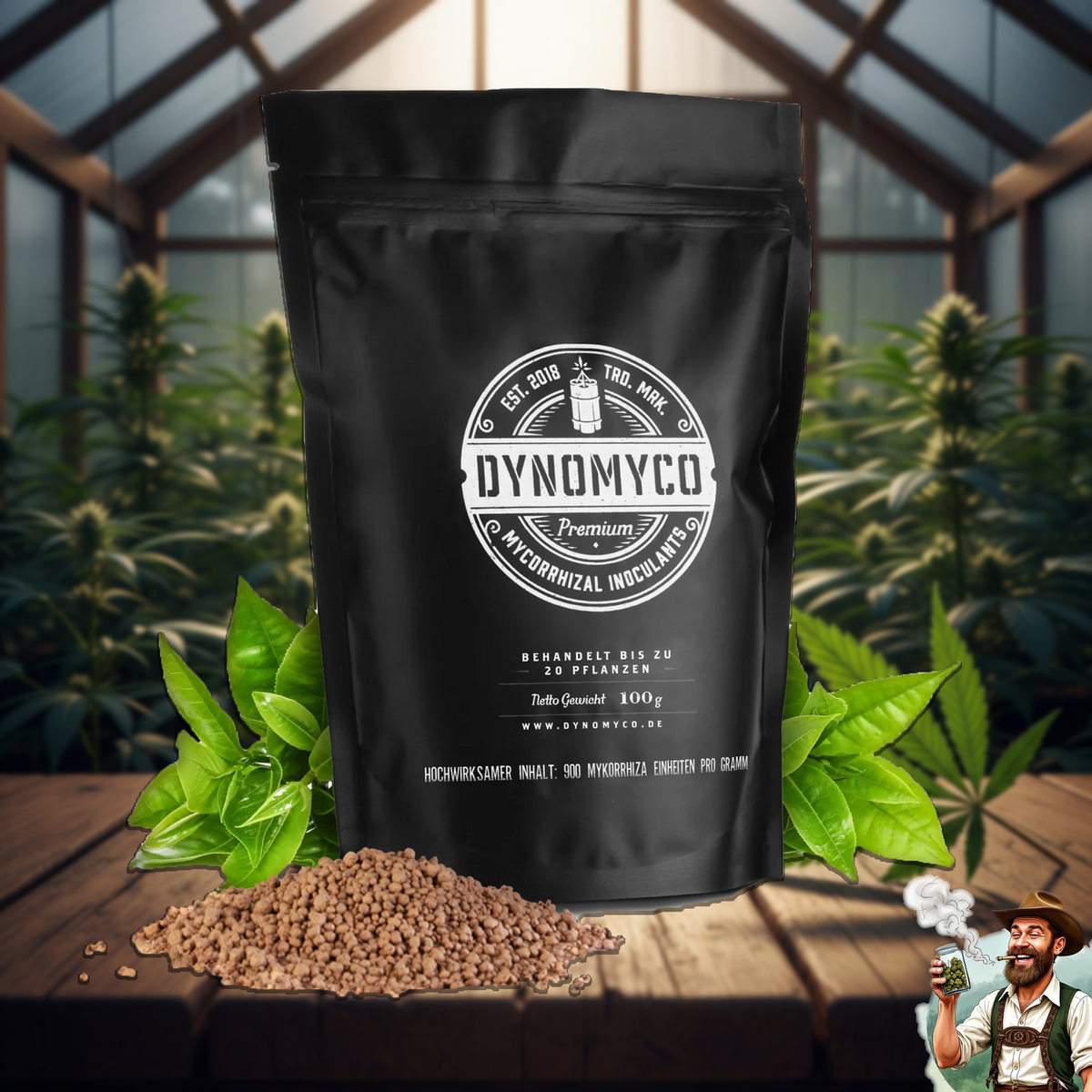DynoMyco Mini-Pouch 100 g - Bavarian Cannaseur