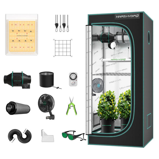 Mars Hydro Full Grow Tent Kit - Bavarian Cannaseur