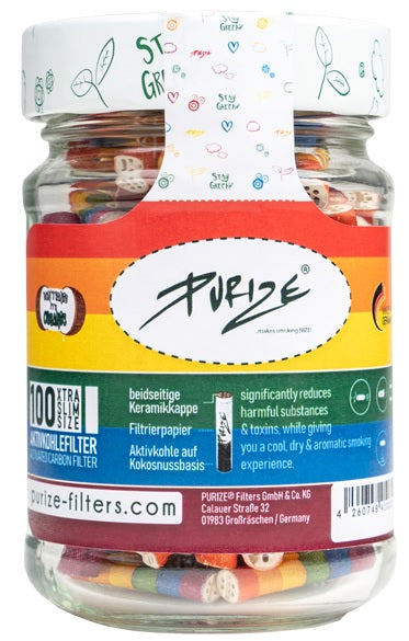 🎉 100x PURIZE® XTRA Slim Size - Bavarian Cannaseur