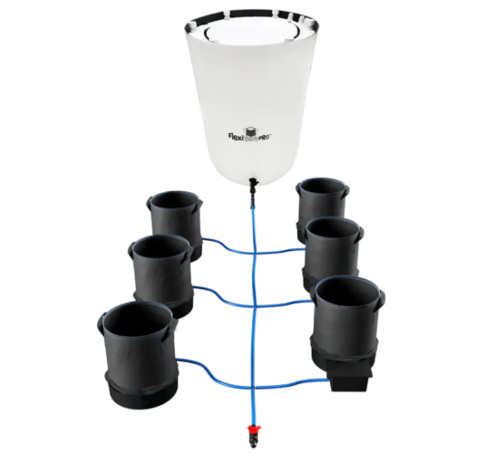 AutoPot FlexiPot 6 System – Pro Edition mit FlexiTank - Bavarian Cannaseur