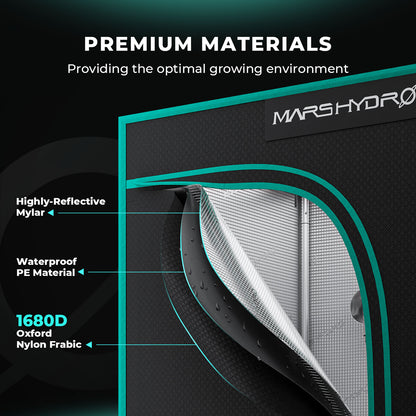 🌱 Mars Hydro Growzelte in verschiedenen Varianten