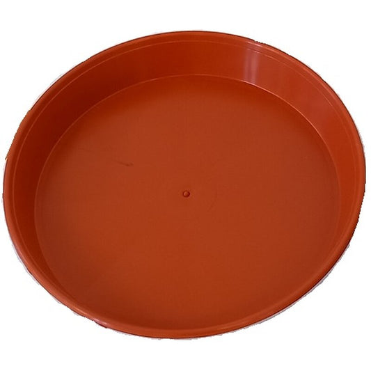 Topf Untersetzer Terracotta – Rund Ø 25 cm | Klassischer Schutz für deine Pflanzgefäße - Bavarian Cannaseur